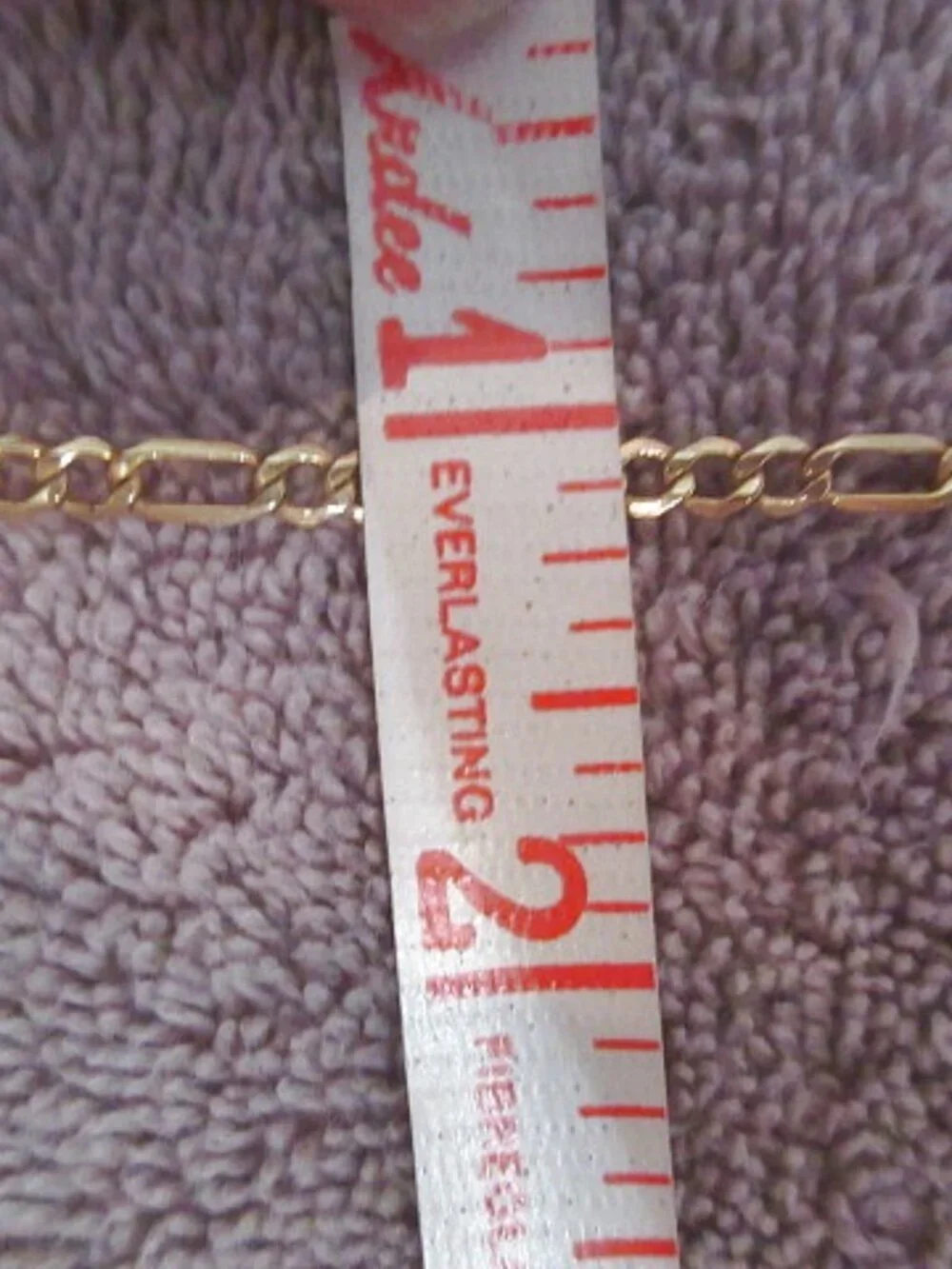 10K Solid Gold Mariner Anchor Anklet Chain 10